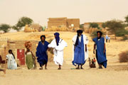Tuareg elders: the blue men of the Sahara (click to enlarge)